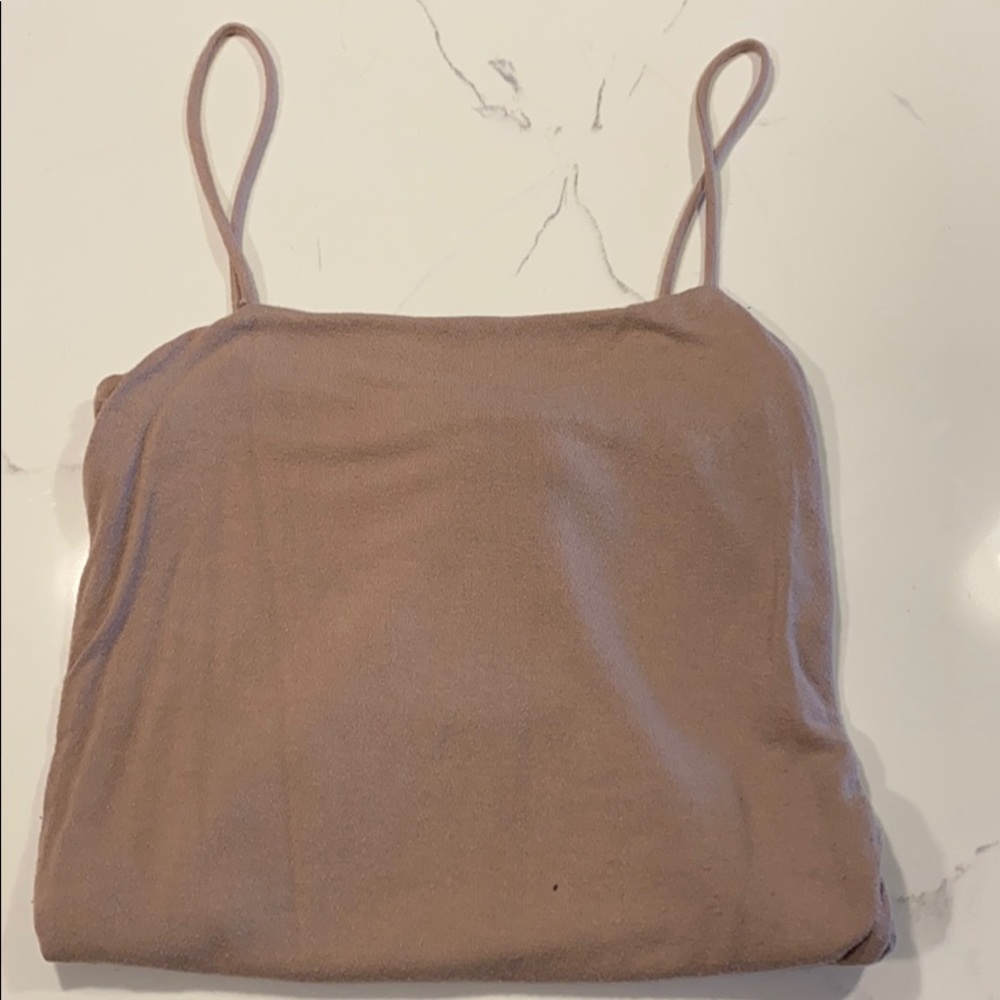 Naked Wardrobe Beige Bodysuit